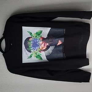 Nashid Chroma "Dissent" Ruth Bader Ginsburg Sweatshirt, Size Small, Color Black